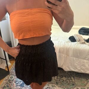 Orange Urban Outfitters Tube Top